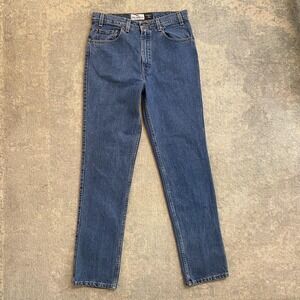 Vintage Levis 530 Jeans Mens 34x34 Blue Medium Regular Tapered USA Orange Tab